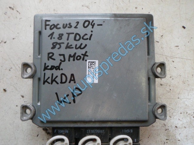 riadiaca jednotka ma motor na ford focus 2 1,8tdci, 6M51-12A650-YA